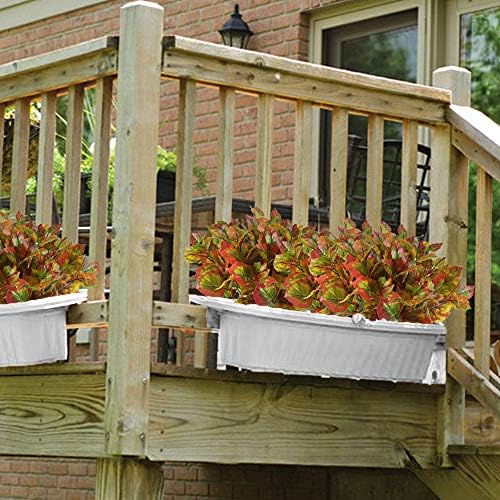 Bincy 12Pack Artificial Maple Leaves for Autumn Decor