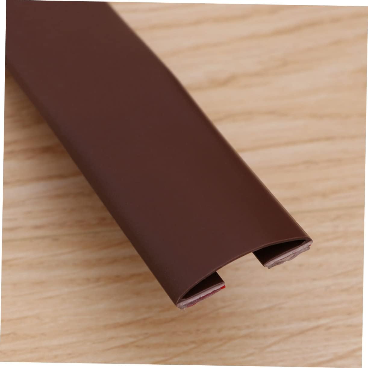 Gadpiparty Under Door Draft Stopper Seal Strip Brown