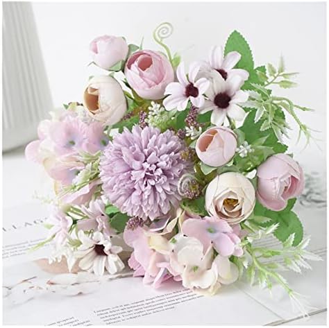 GaRcan Artificial Flowers with Pots 1pc Mixed Set