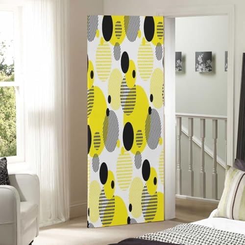 Susiyo Dots Halloween Door Cover Stretch Fabric Decor