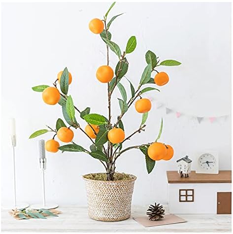 Artificial Pine Bonsai Tree 25 Inch Potted Fake Plants with Basket