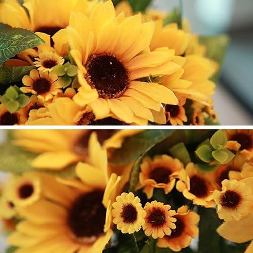 XL Boom Artificial Sunflower Bouquet with 7 Heads