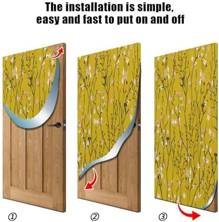 Susiyo Stretch Door Cover for Front Doors 35x79 Inch