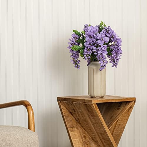 Vickerman Artificial Lavender Wisteria Bush 19 Inches