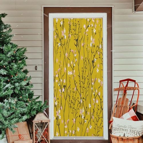 Susiyo Stretch Door Cover for Front Doors 35x79 Inch