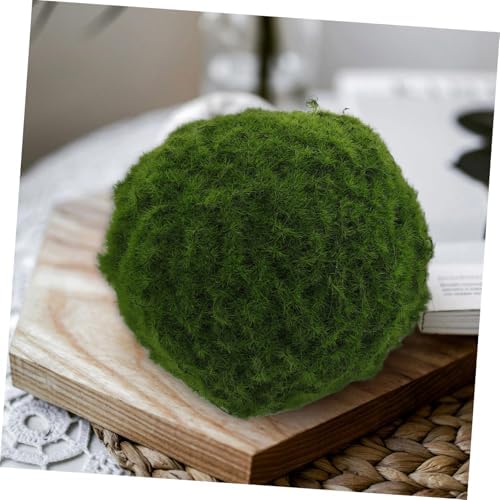 Wakauto Realistic Mossy Ball Artificial Greenery Sphere
