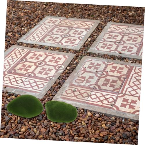 6pcs Covered Moss Decor for Indoor Greenery