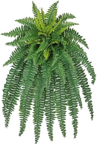 GnFlus 35 Inch Artificial Boston Fern Plants