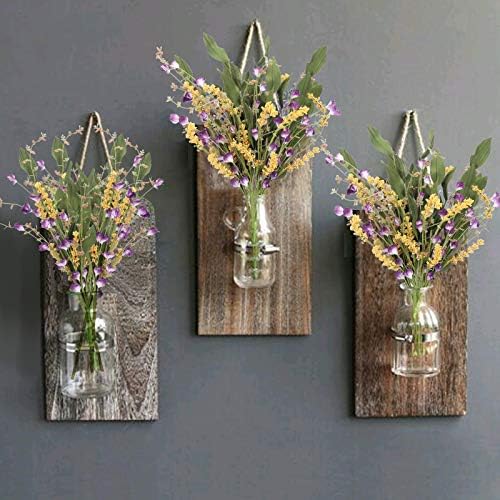 4Pcs Artificial Flowers Spring Decor Indoor Faux Plants