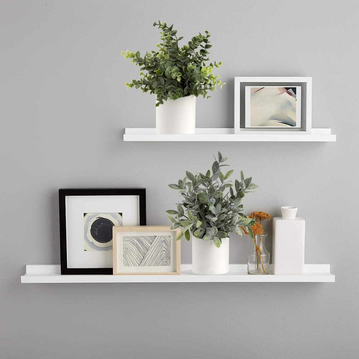 Briful Mini Fake Plants Set of 3 Artificial Greenery