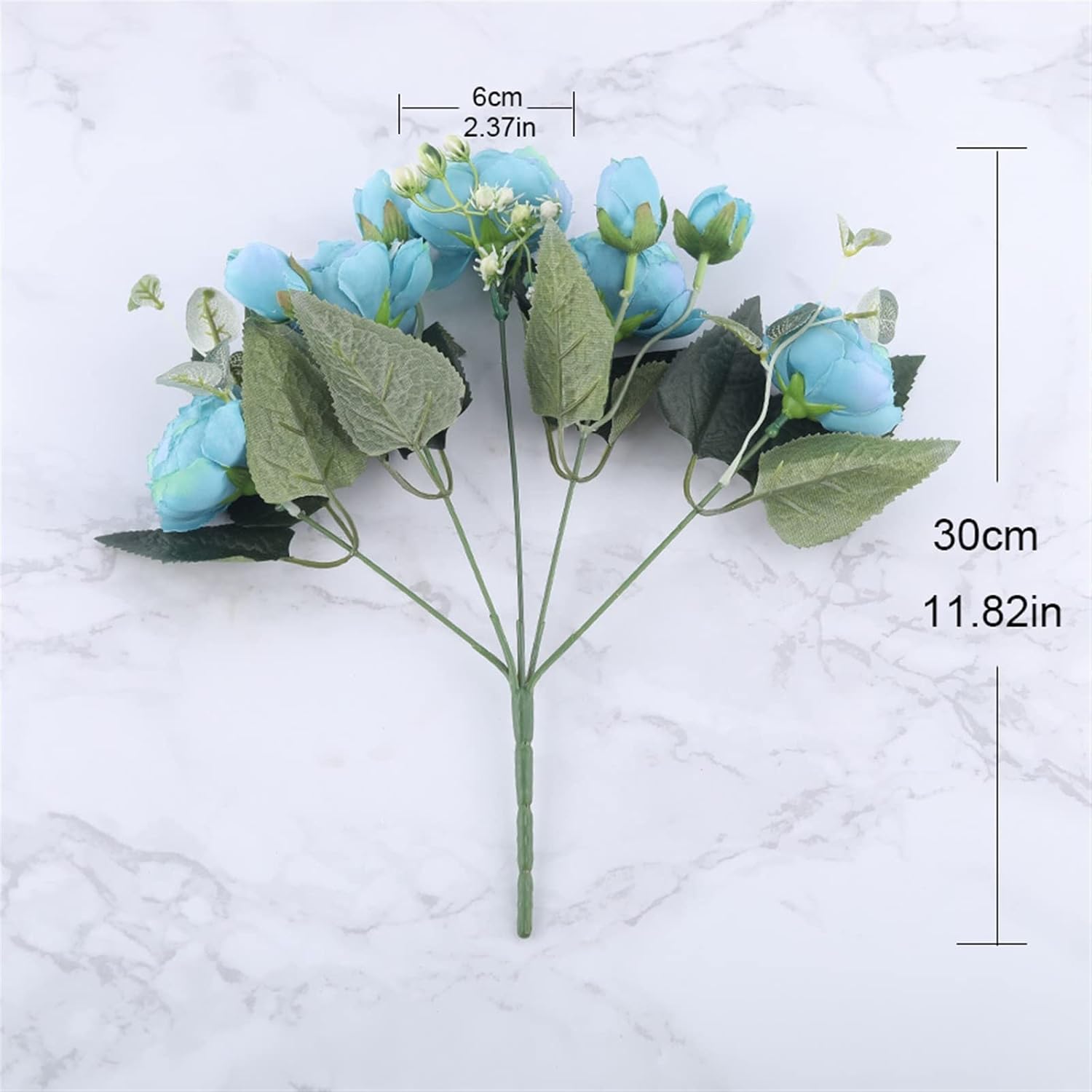 GaRcan 30cm Silk Peony Artificial Flowers Bouquet