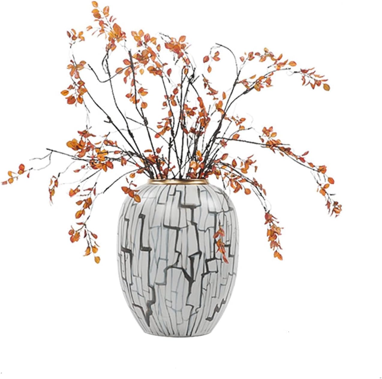Faux Potted Artificial Green Plant 339 Inches High