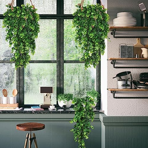 RECUTMS Artificial Plants with 50 Twigs for Home Decor