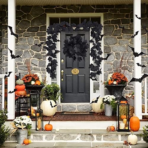 RECUTMS 8 Bundle Artificial Fall Flowers Garland