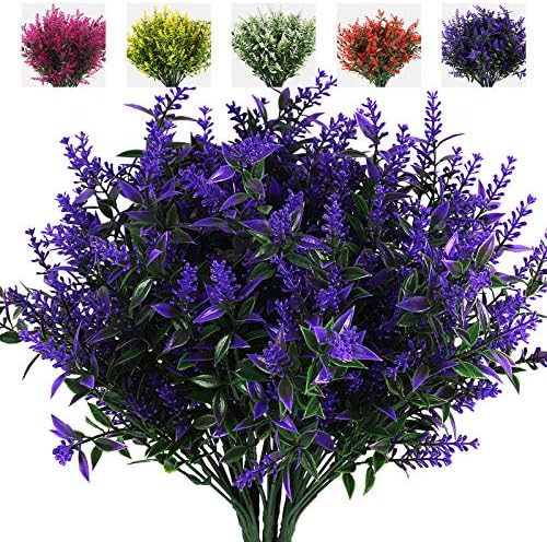 RECUTMS 8 Bundle Artificial Fall Flowers Garland