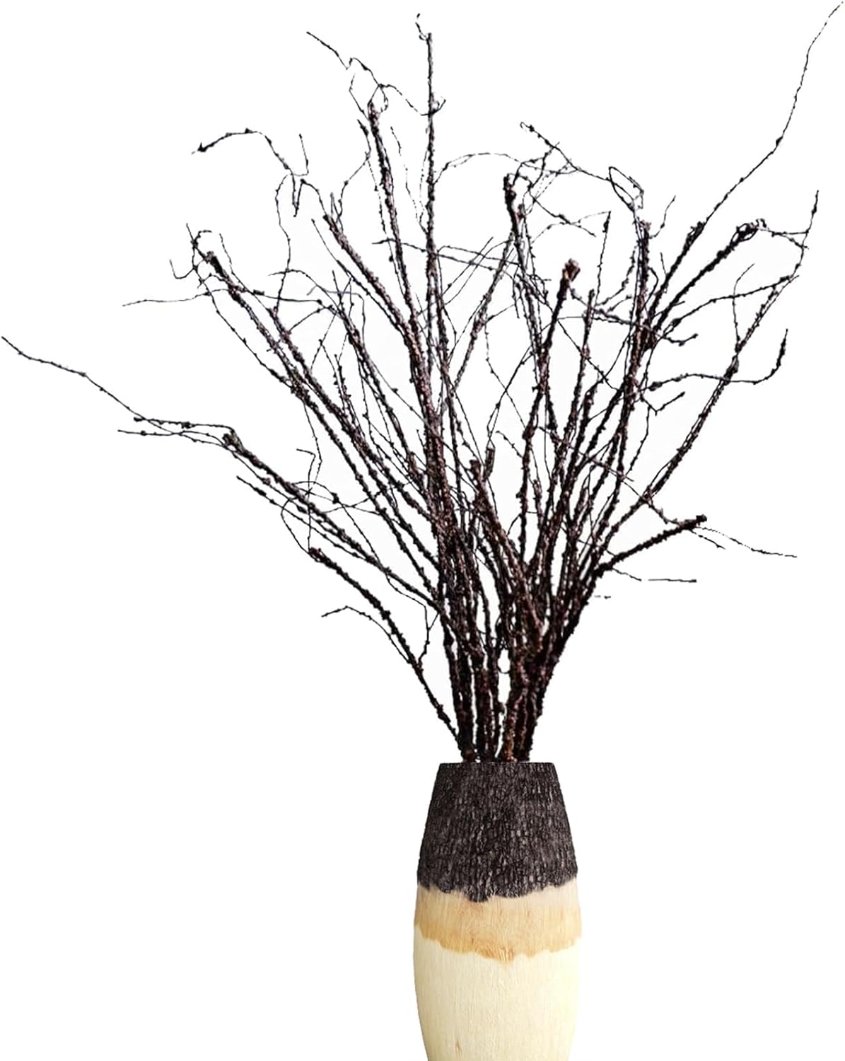 Eiyye 10PCS Curly Willow Branches Artificial Decor