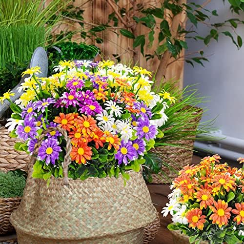 Artificial Flowers for Outdoor Front Porch Decor