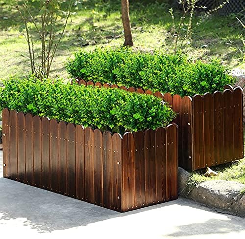 XLFAQXM Artificial Plants 8 Pack UV Resistant