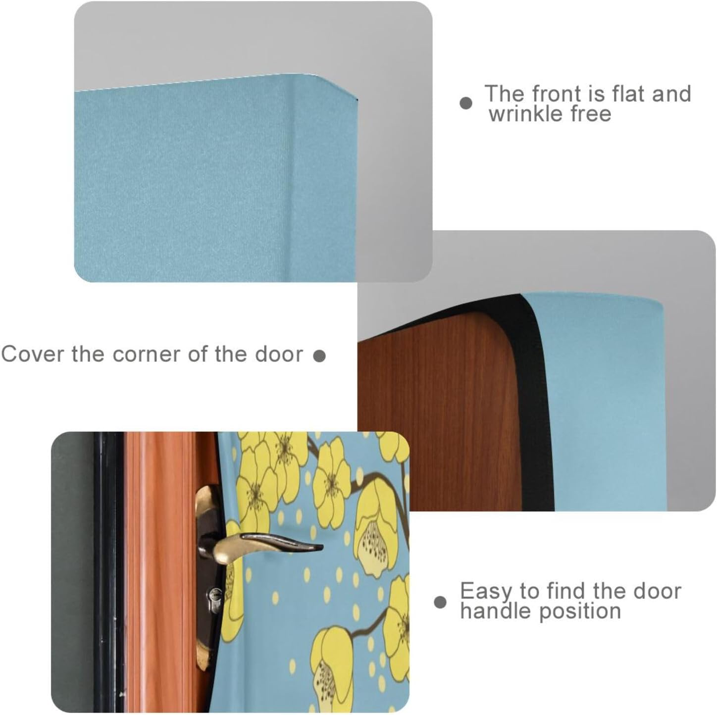Susiyo Halloween Door Cover with Stretch Fabric 1