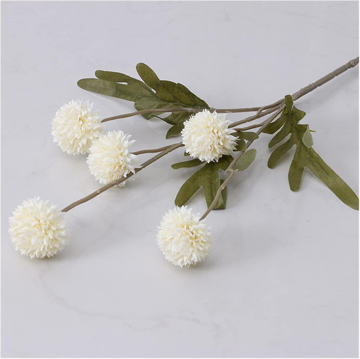 GaRcan Dandelion Artificial Flower Ball with Pot