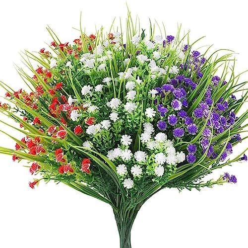 NURCIX UV Resistant Artificial Flowers for Outdoor Use