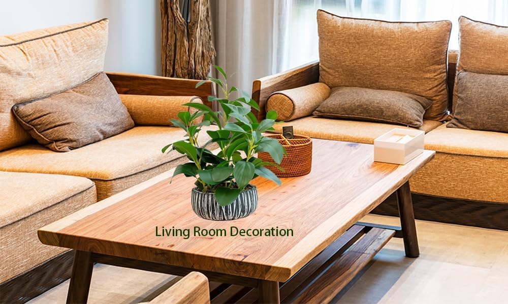 12 Inch Fake Ficus Plant Indoor Artificial Greenery