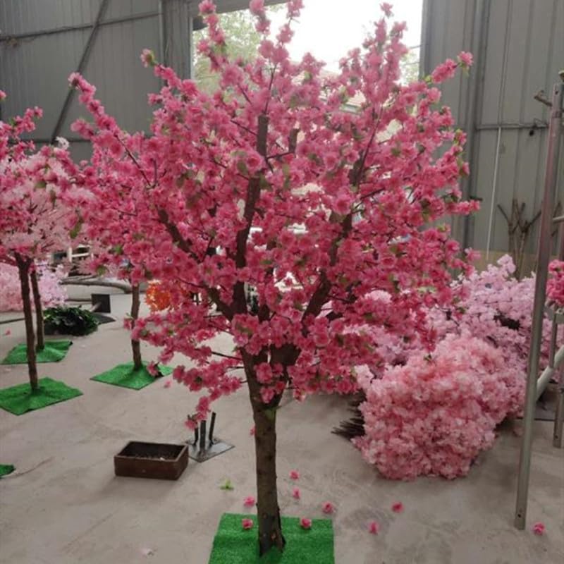 Artificial Peach Blossom Tree 1mx08m Indoor Outdoor Decor