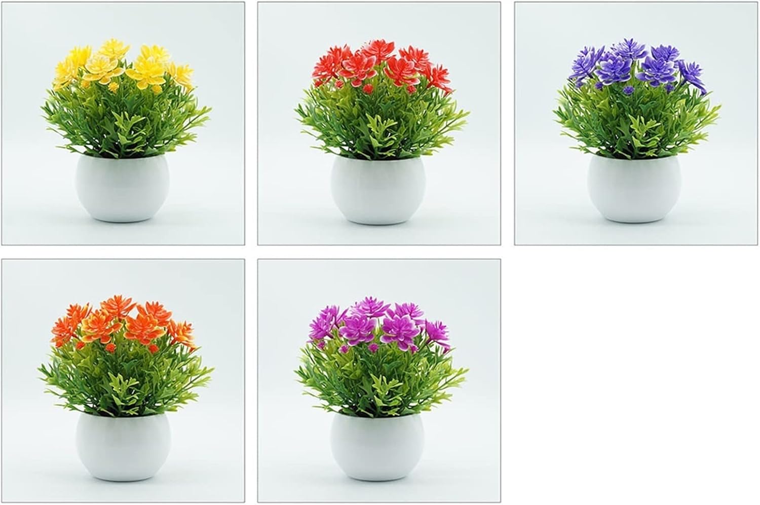 Realistic Artificial Potted Plants for Home Decor