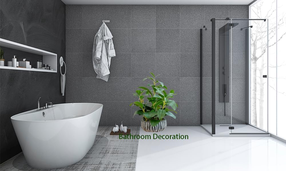 12 Inch Fake Ficus Plant Indoor Artificial Greenery