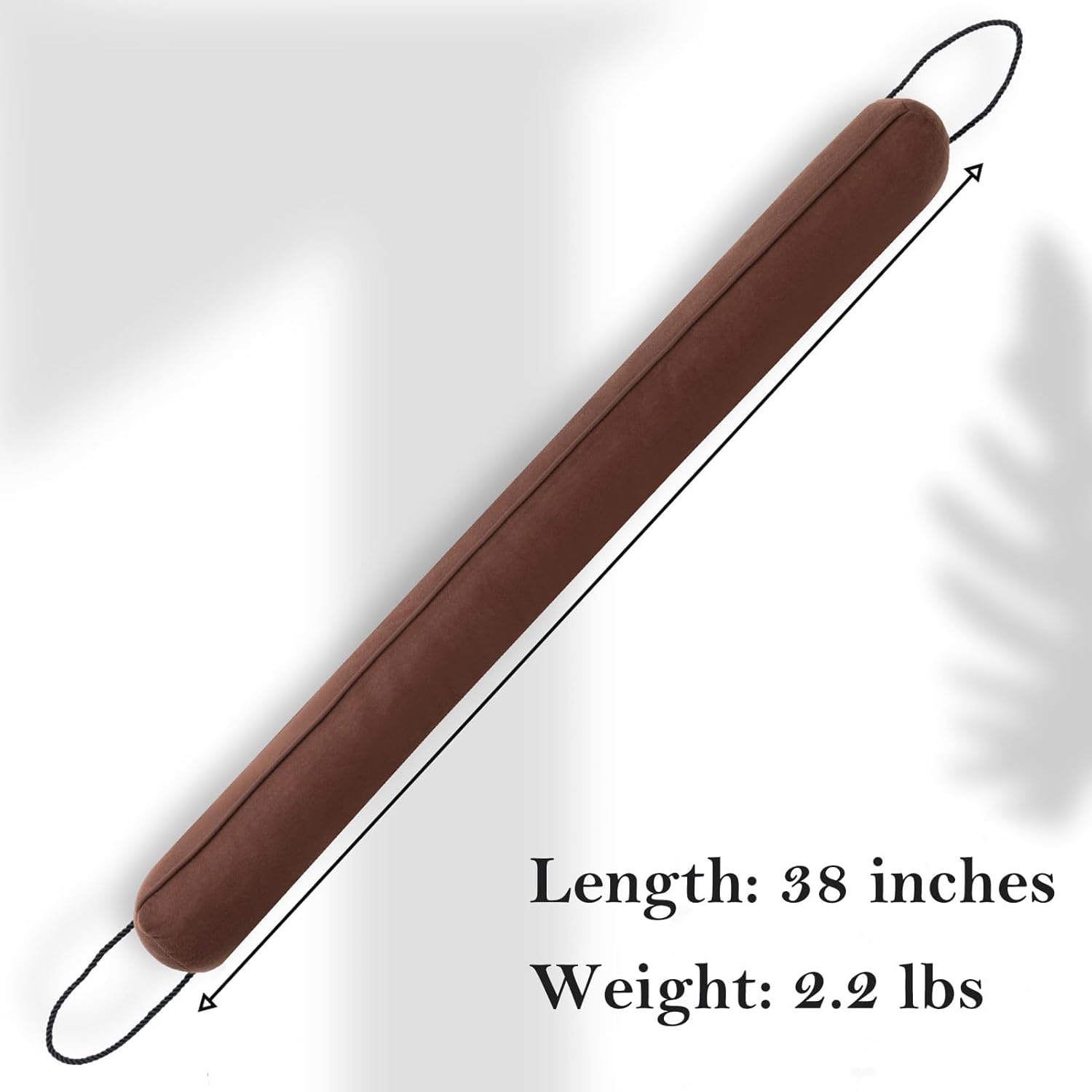 Sunolga 38 Inch Door Draft Stopper with Washable Cover