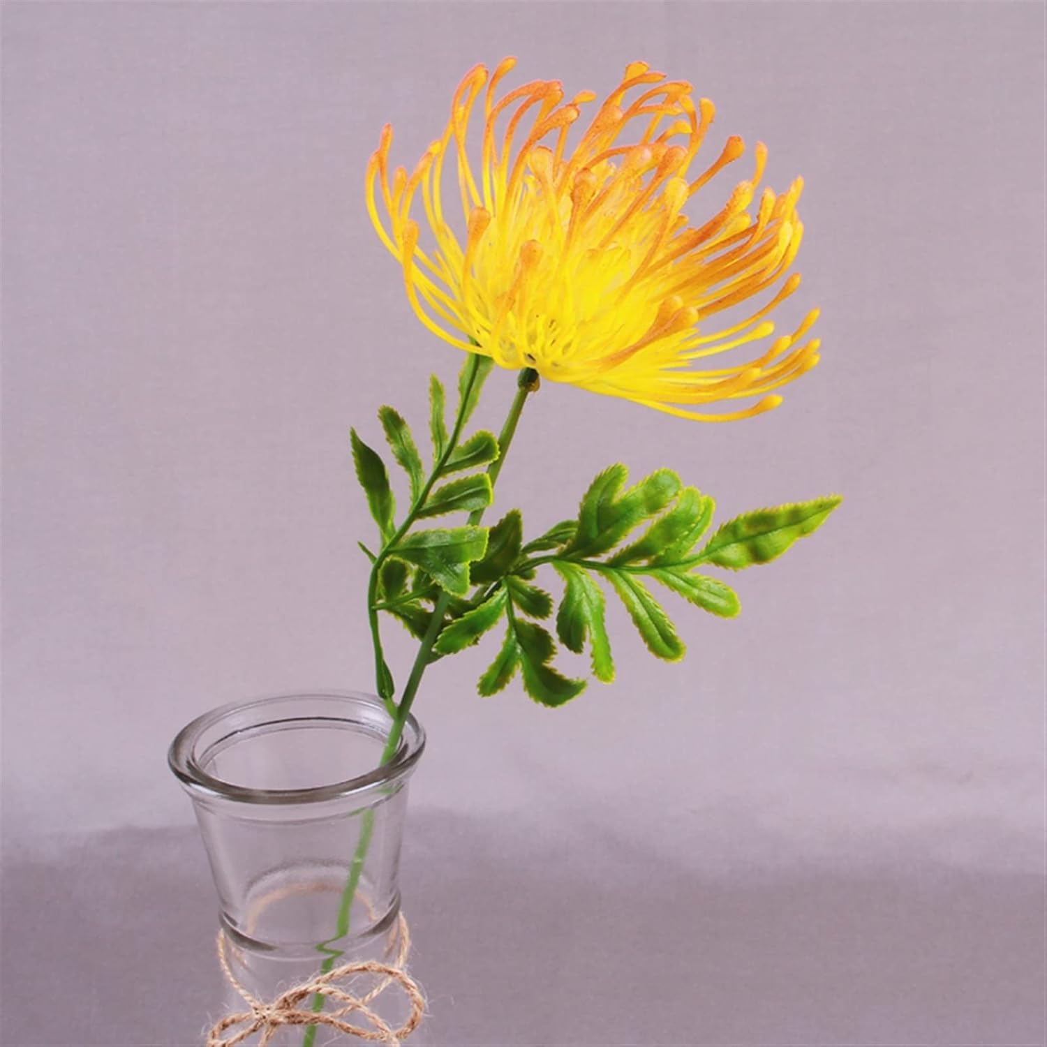 Gold Artificial Flower with Pot for Home Decor