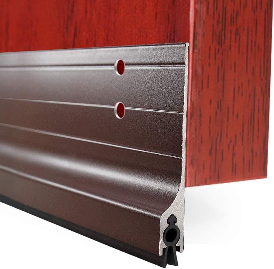 42 Inch Door Draft Stopper with Aluminum Seal