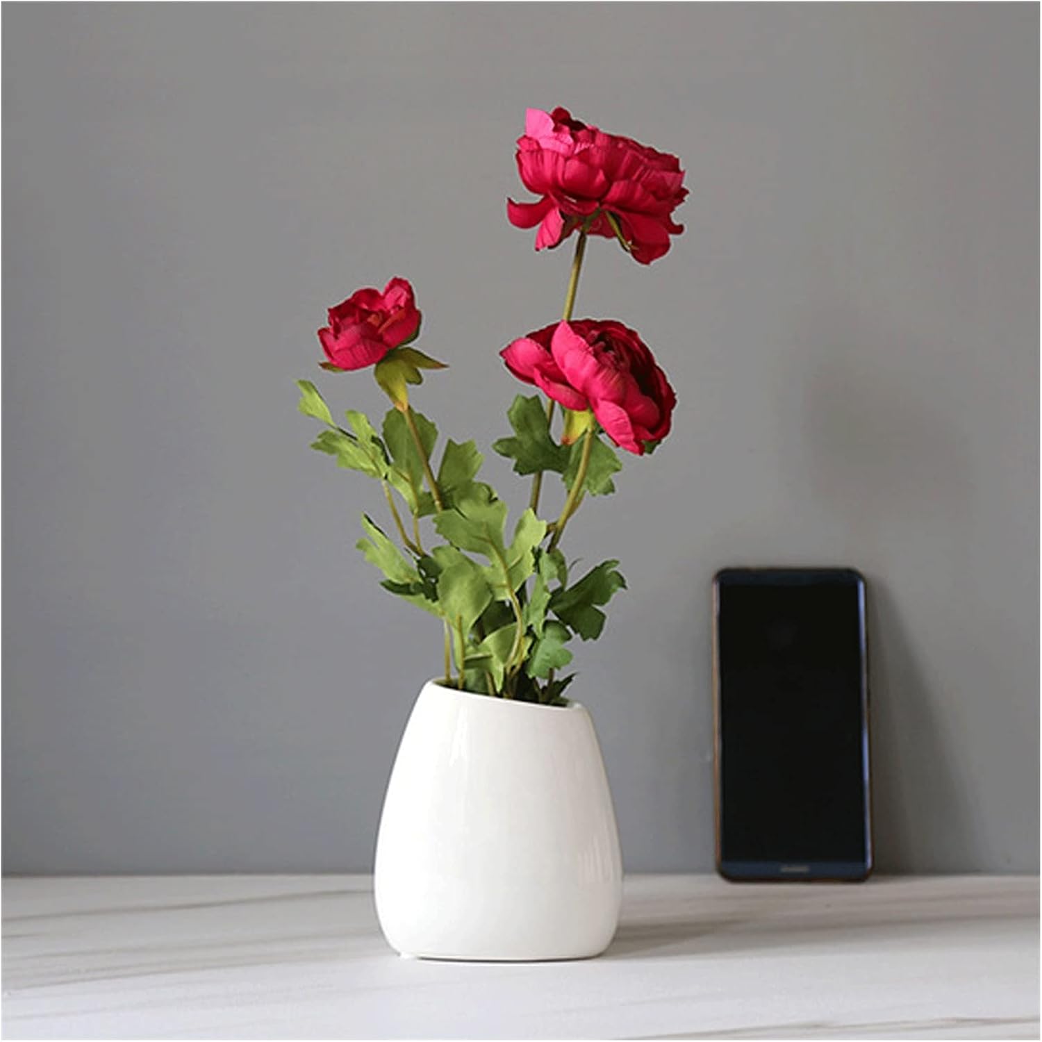 GaRcan Artificial Flowers Rose Arrangement in Vase