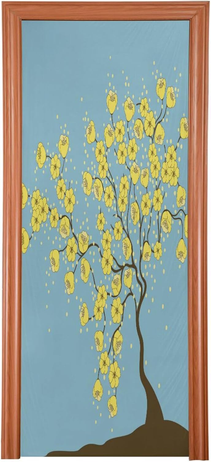 Susiyo Halloween Door Cover with Stretch Fabric 1