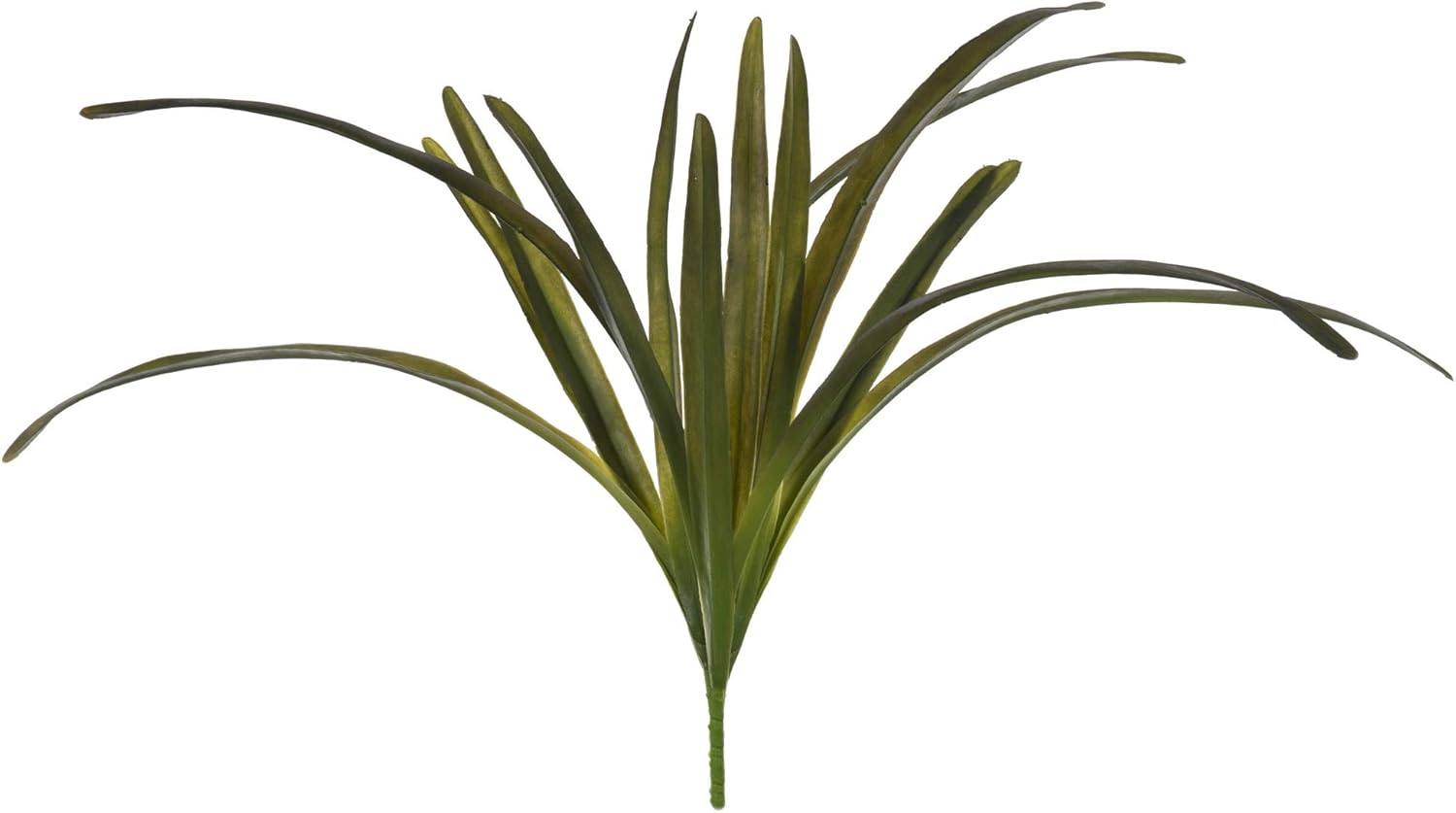 Vickerman Artificial Green Orchid Leaves Bush 32 Inch