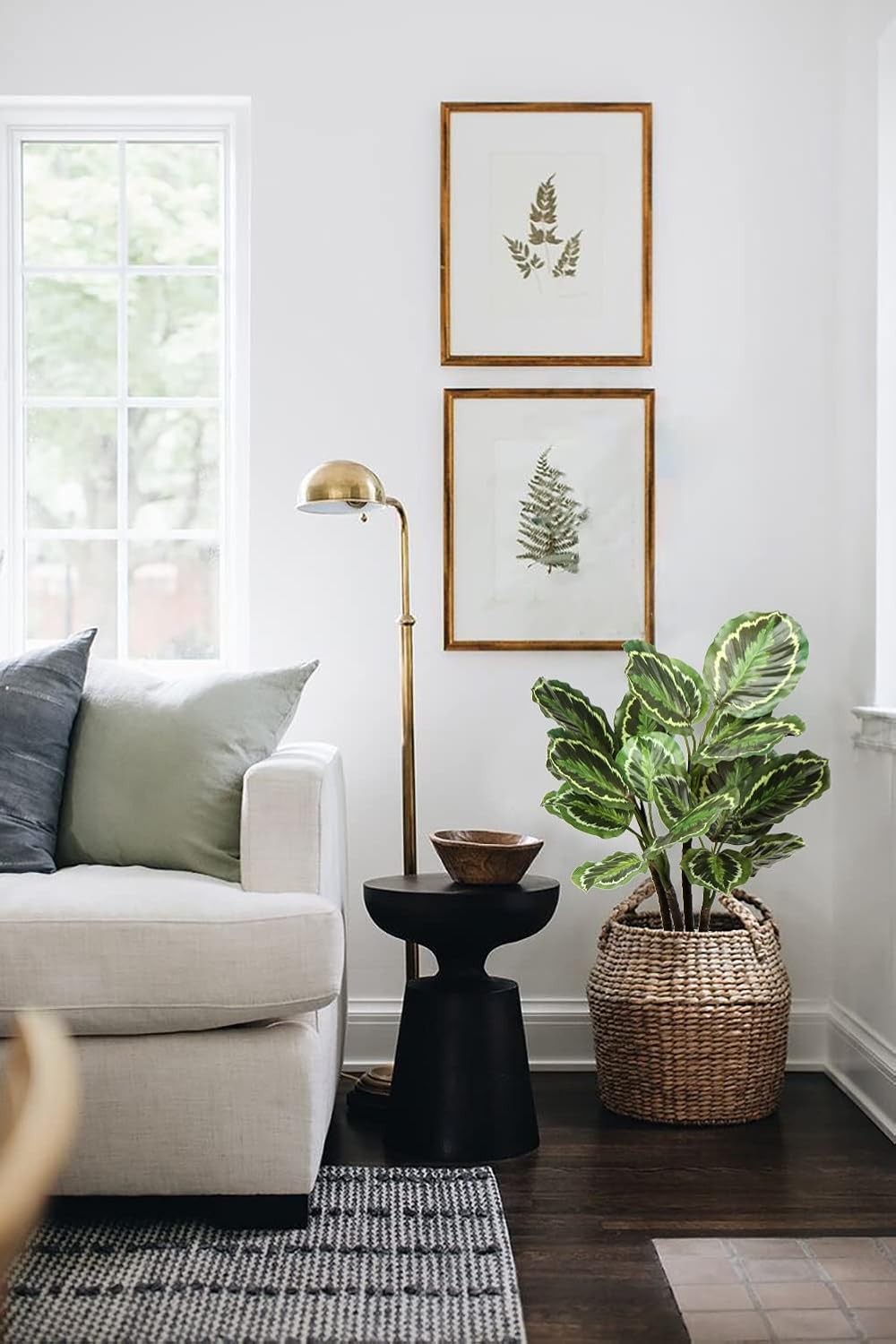 Briful 248 In Artificial Calathea Plant