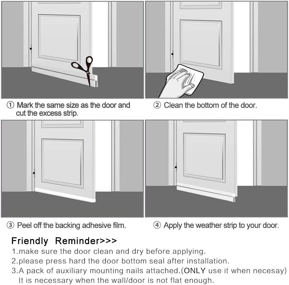 Sysmie Door Draft Stopper - 3-25 W x 39 L Brown