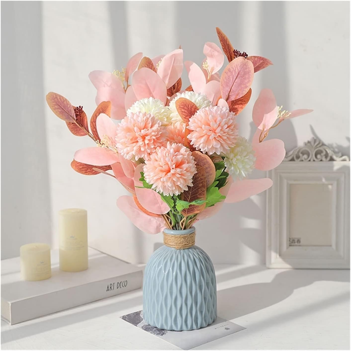 Gerrit Artificial Flowers in Vase for Home Decor