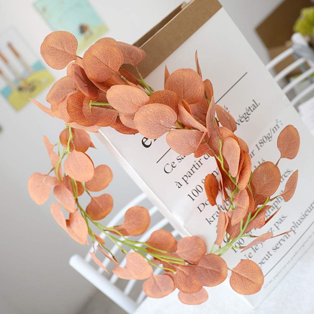 Kalolary 65 Feet Artificial Eucalyptus Garland