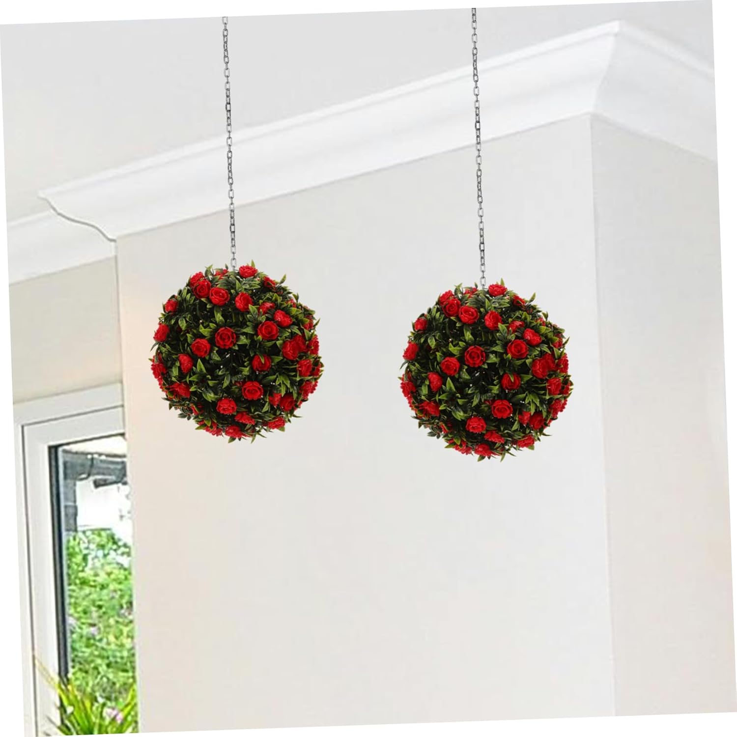 Sosoport Artificial Topiary Ball for Home Decor