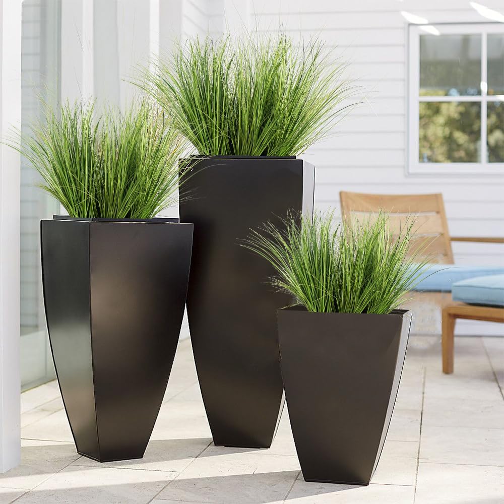 Melorca And Guilla 6PCS 255 Inch Fake Tall Onion Grass Artificial Plants