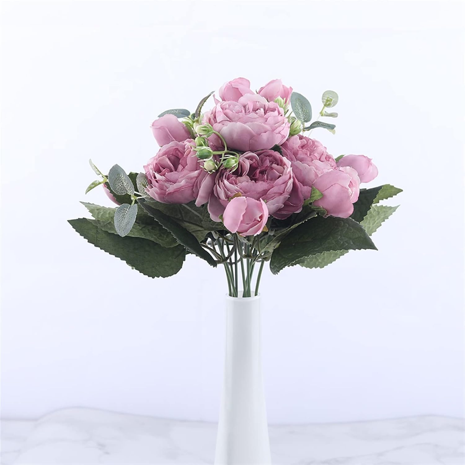 GaRcan 30cm Silk Peony Artificial Flowers Bouquet