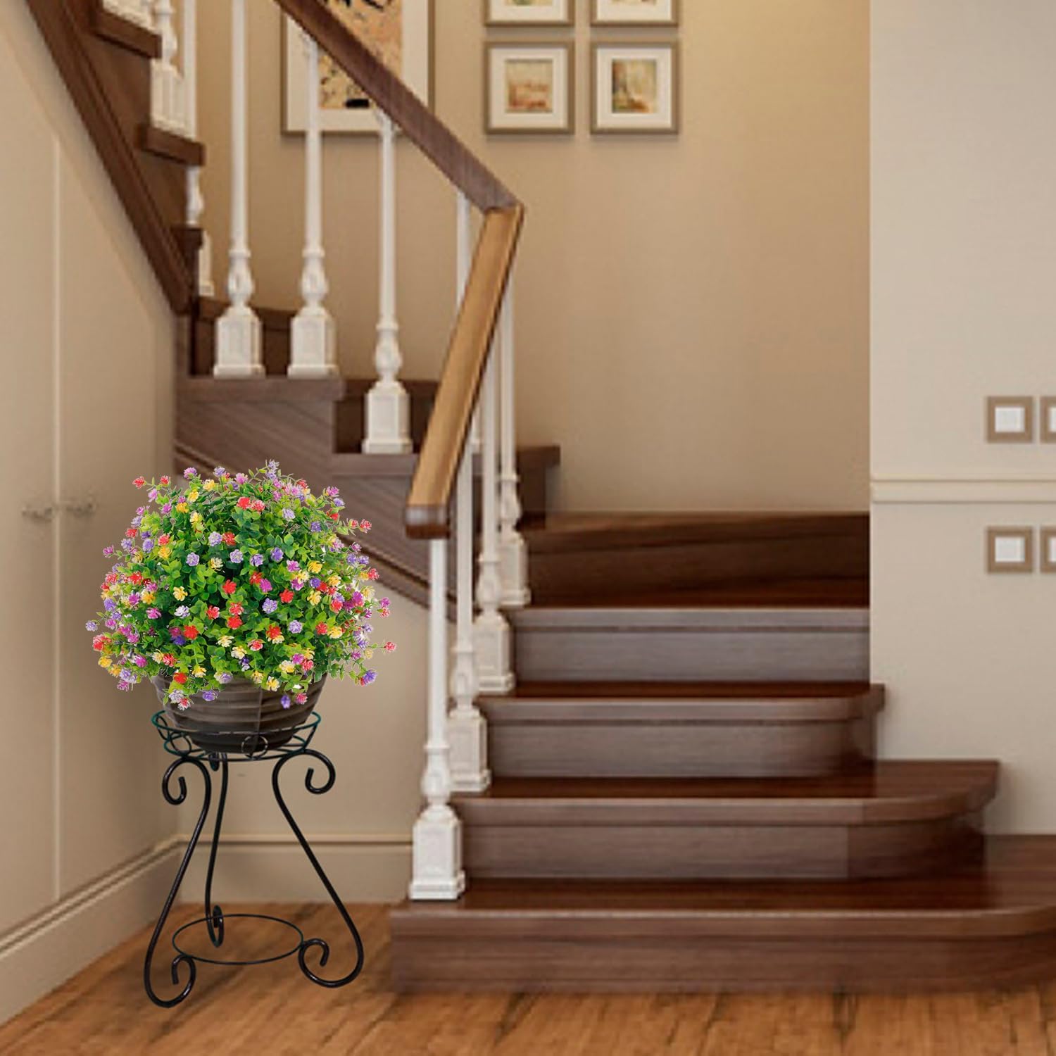 Ronyila Artificial Boxwood Ball Trees Set of 2