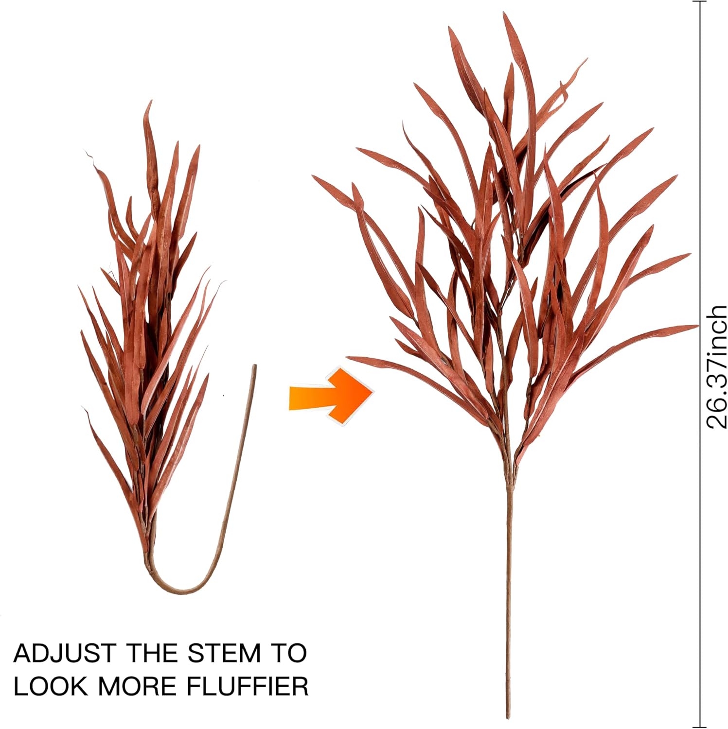 Sggvecsy 6 Pcs Artificial Autumn Branches