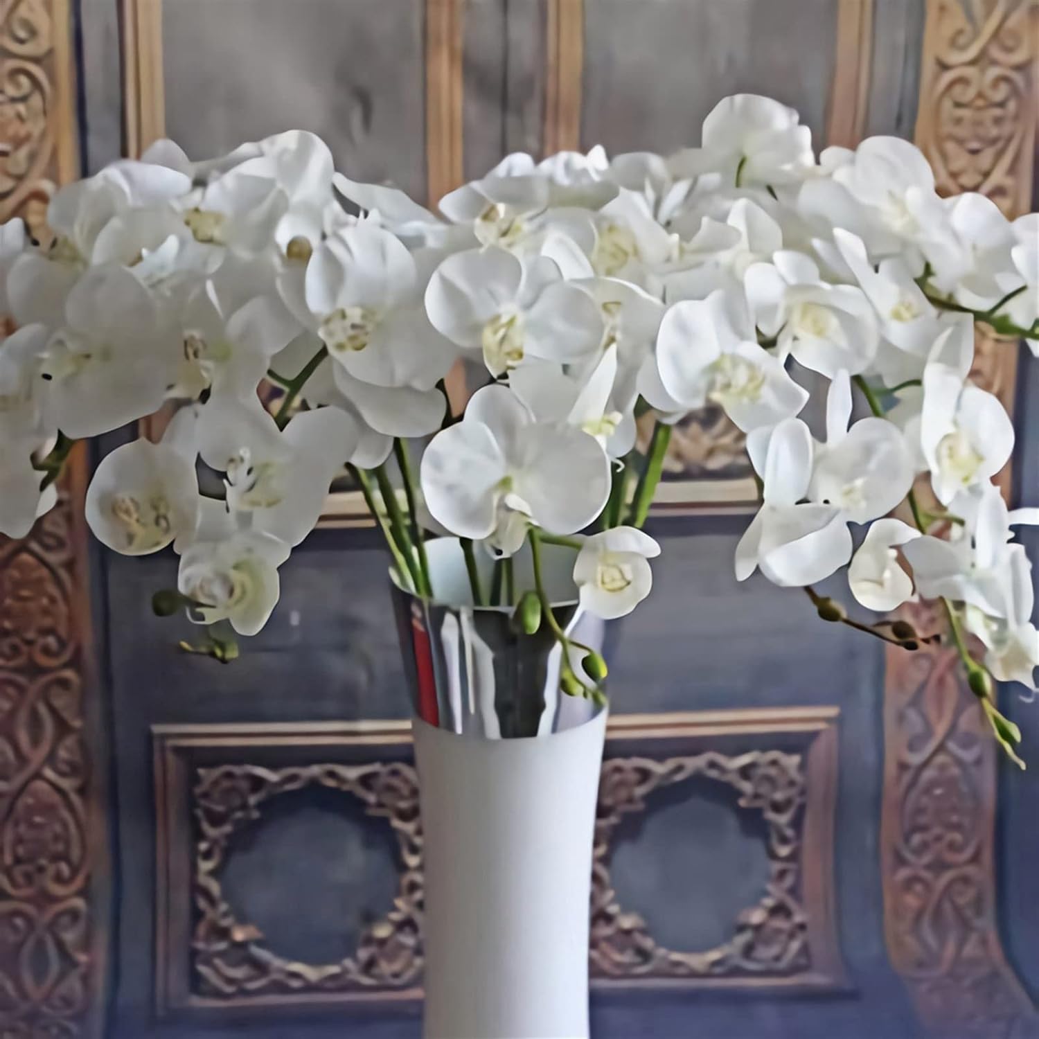 GaRcan Artificial Silk Butterfly Orchid Bouquet