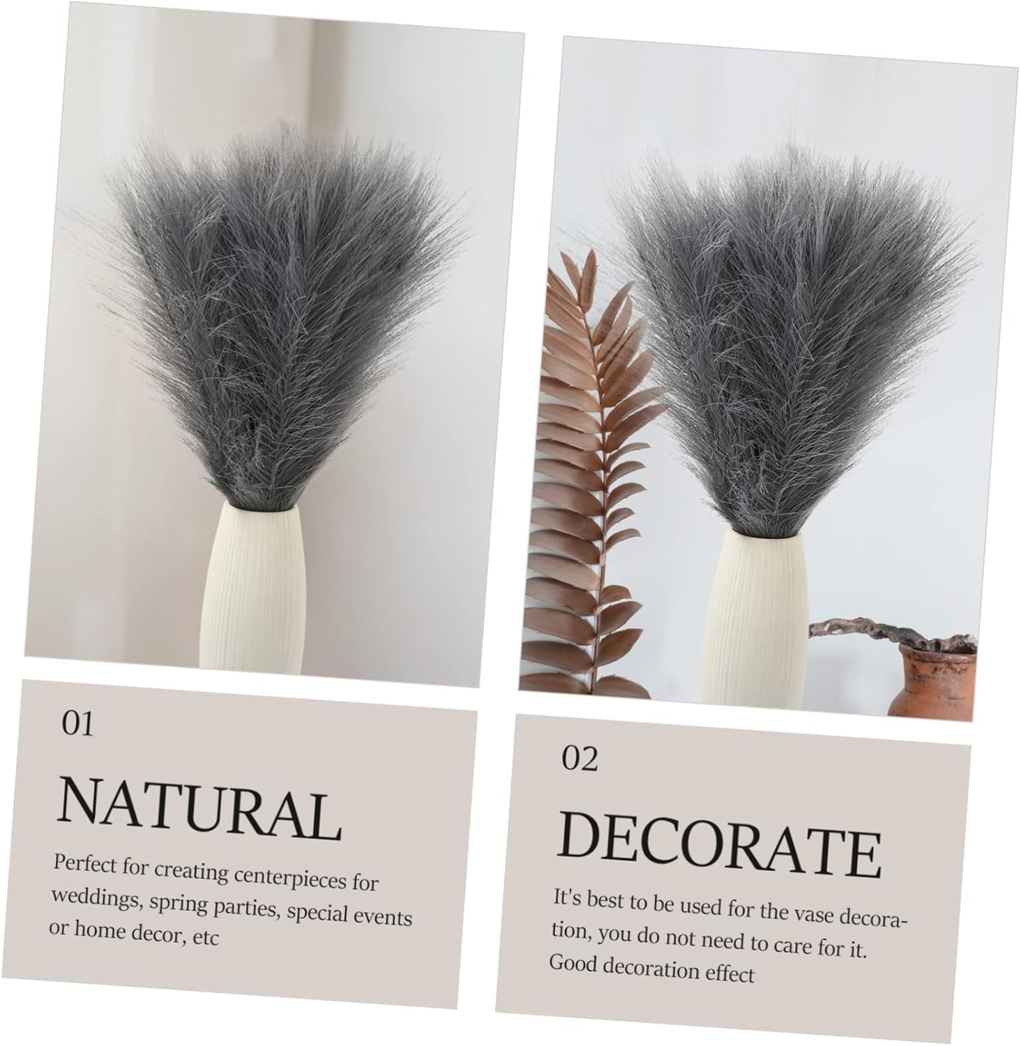 STOBAZA 10pcs Artificial Dried Flowers for Home Decor