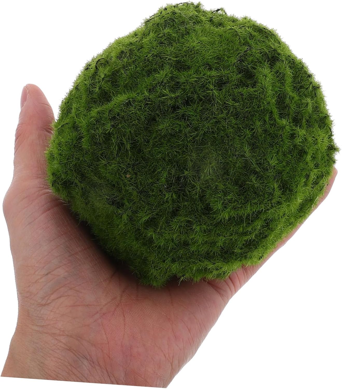 Happyyami Realistic Artificial Moss Ball 10cm Decorative Sphere