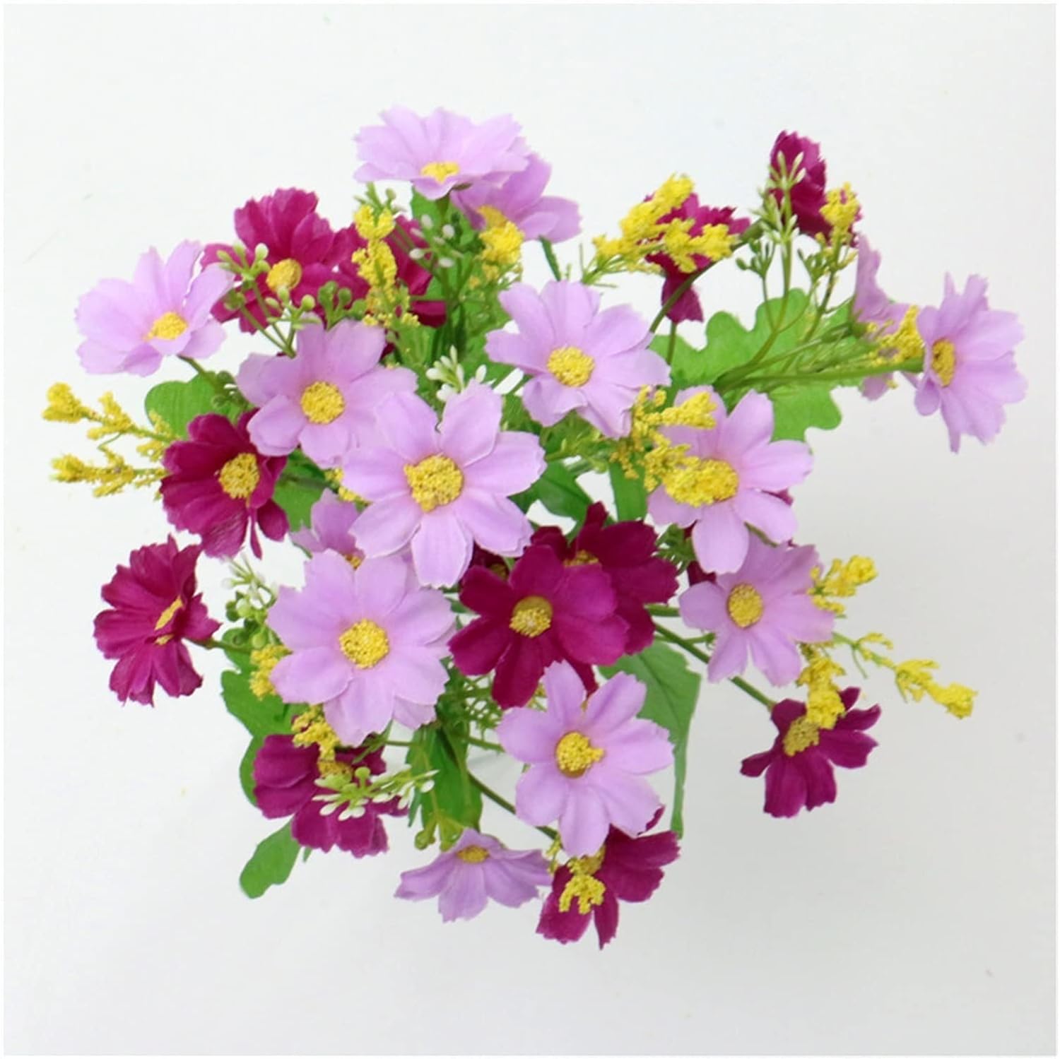 GaRcan Artificial Flower Bouquet 7 Branch 28 Heads Wedding Decor