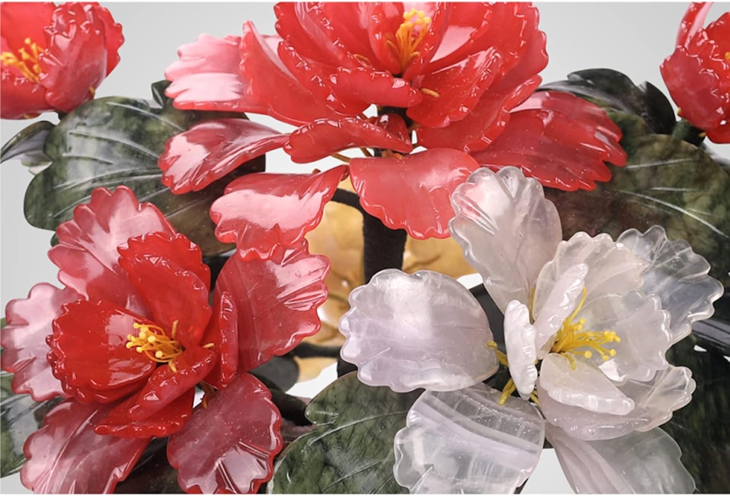 Artificial Potted Plants Bonsai Jade Peony Simulation