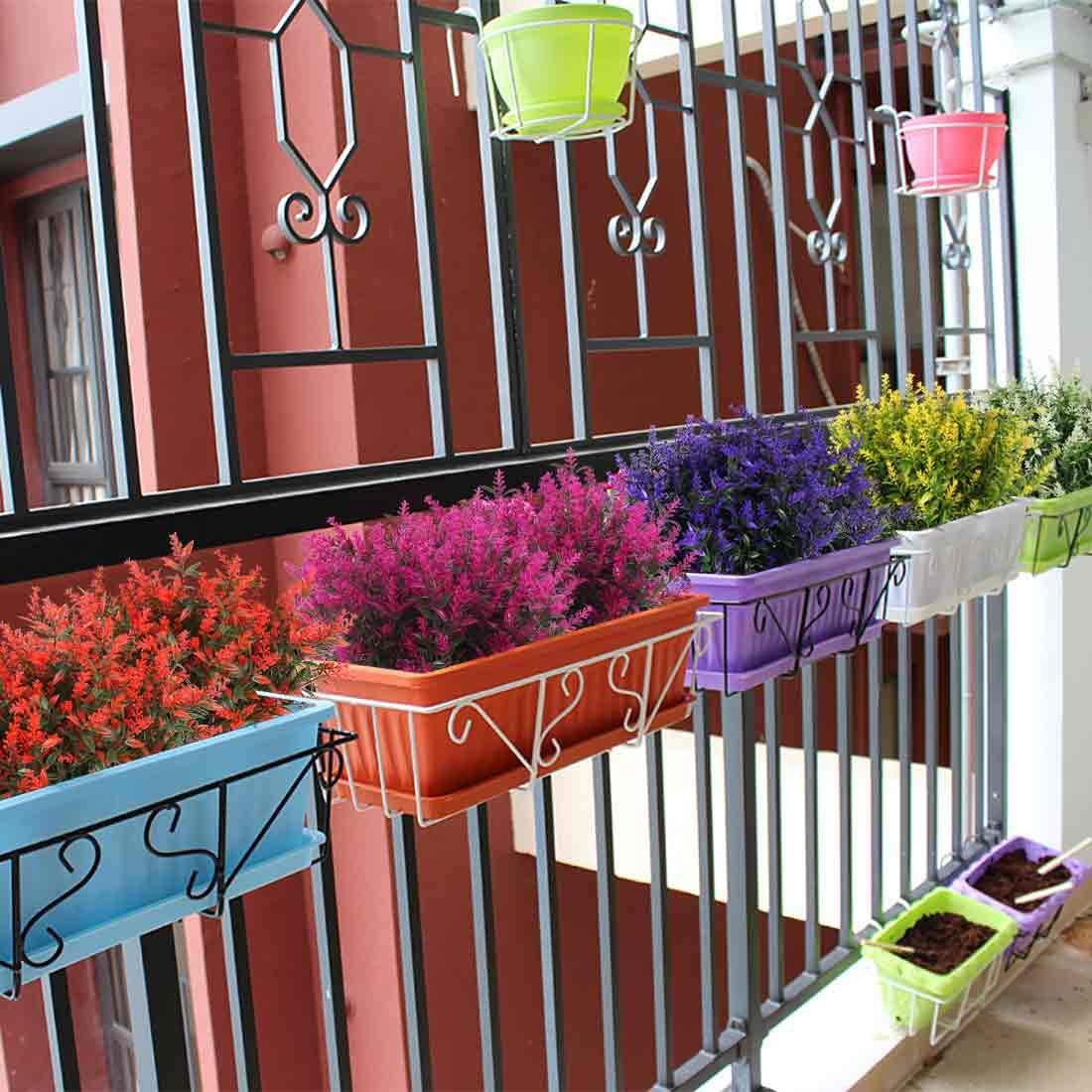 RECUTMS 8 Bundle Artificial Fall Flowers Garland